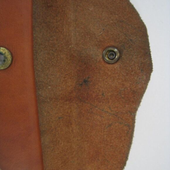 VINTAGE Clutch Wallet Tan Tooled Leather Horse Engraving - Picture 4 of 5